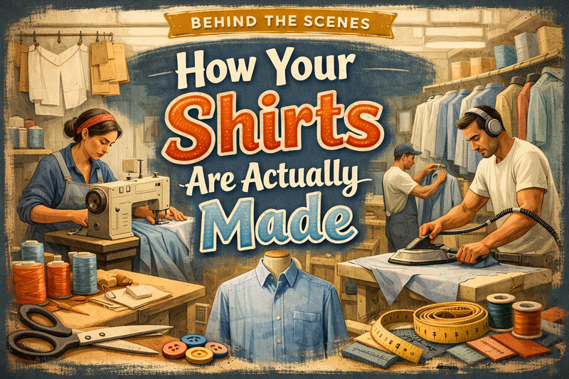How Your Shirts Are Actually Made