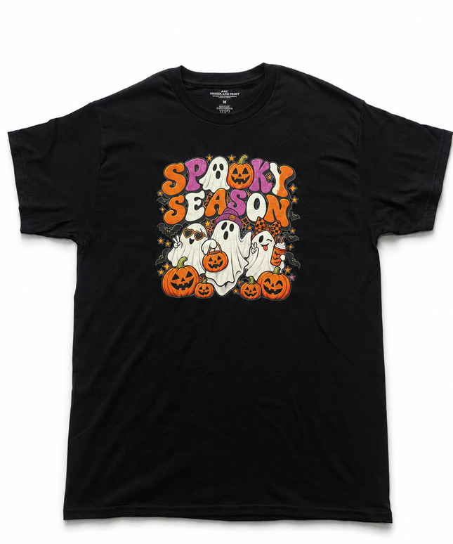 Spooky Season Ghosts Halloween T-Shirt