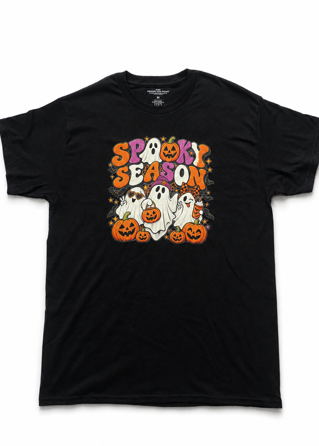 Spooky Season Ghosts Halloween T-Shirt