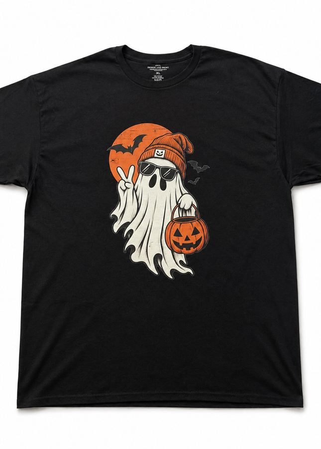 Too Cool to Boo Ghost Halloween T-Shirt