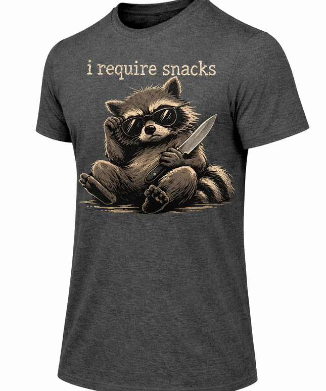 I Require Snacks T-Shirt