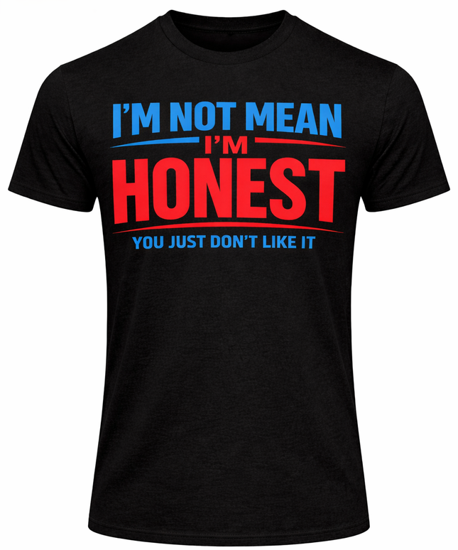 I'm Not Mean I'm Honest T-Shirt