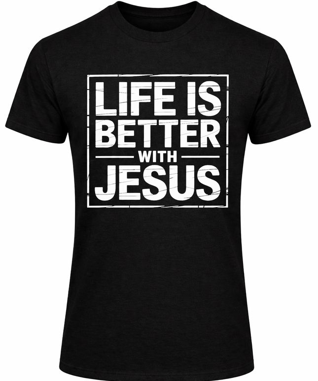 Life is Better with Jesus T-Shirt