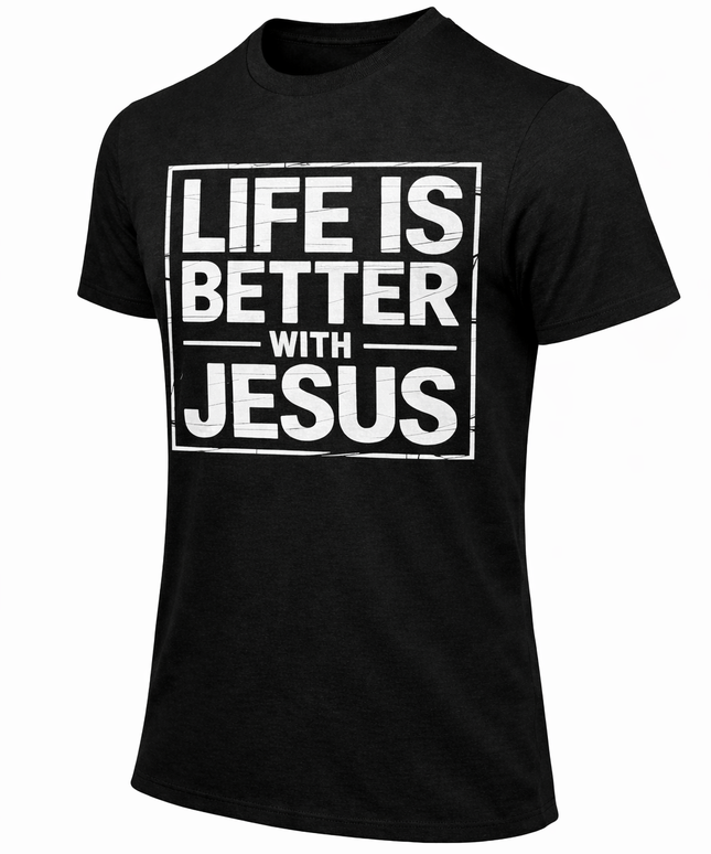 Life is Better with Jesus T-Shirt
