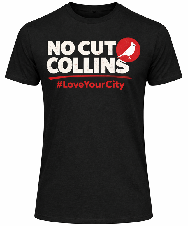 No Cut Collins' T-Shirt