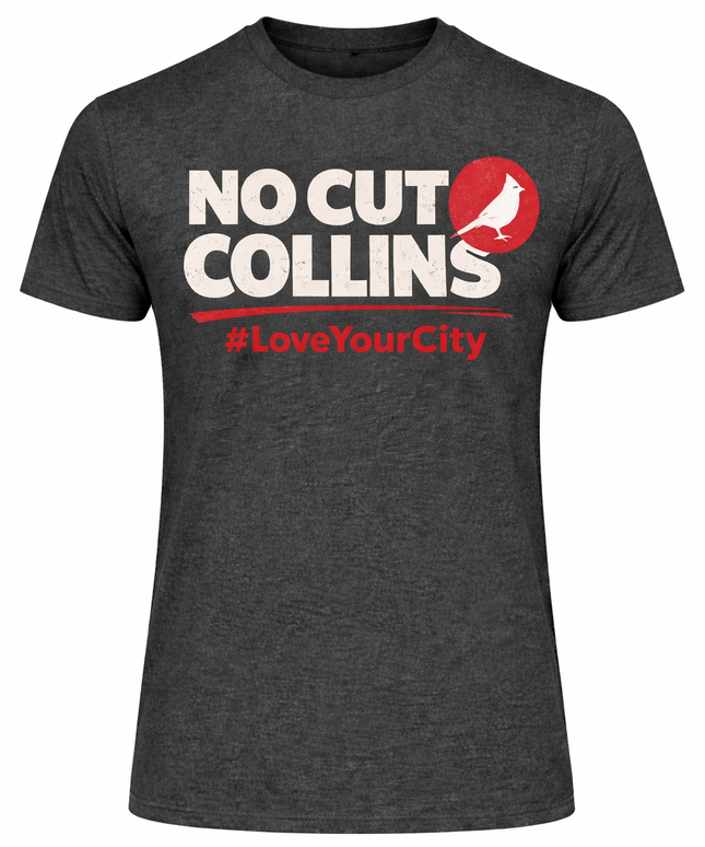 No Cut Collins' T-Shirt