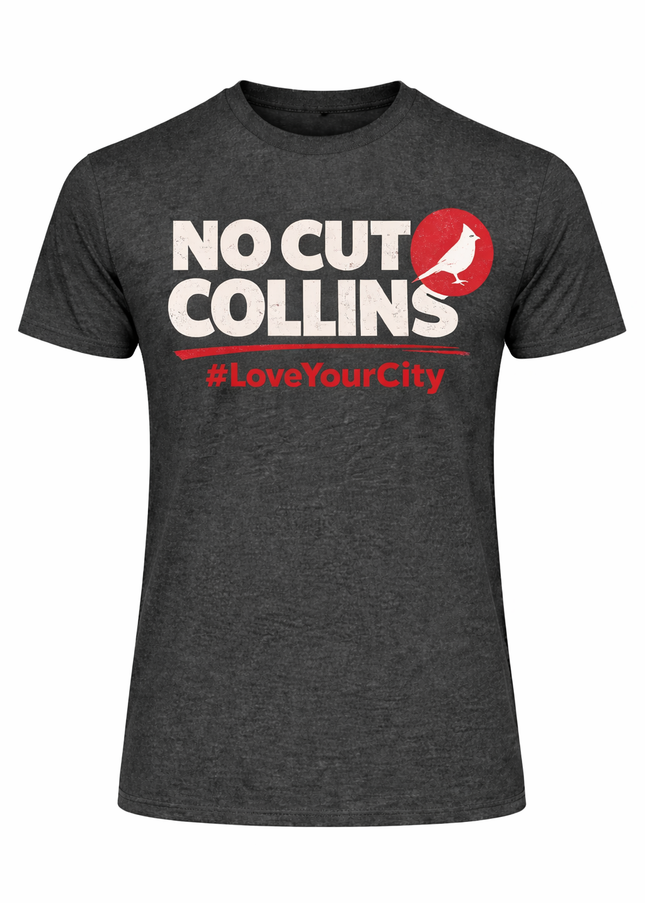 No Cut Collins' T-Shirt
