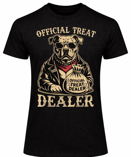 Official Dog Treat Dealer T-Shirt