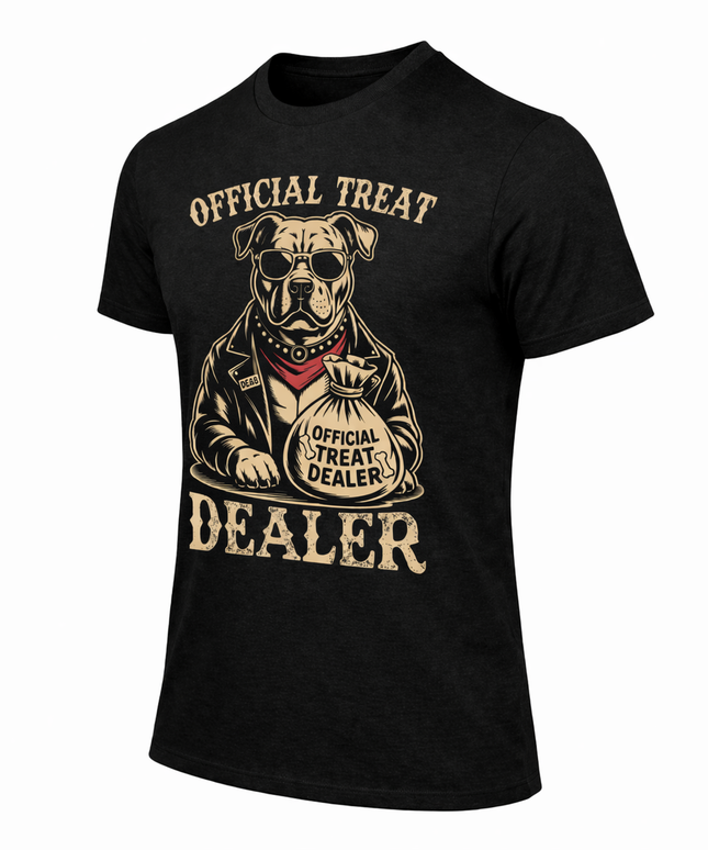 Official Dog Treat Dealer T-Shirt