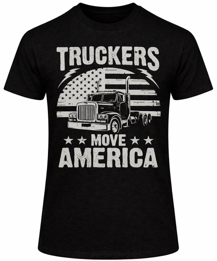 Truckers Move America T-Shirt
