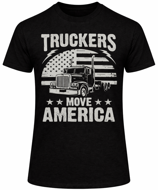 Truckers Move America T-Shirt