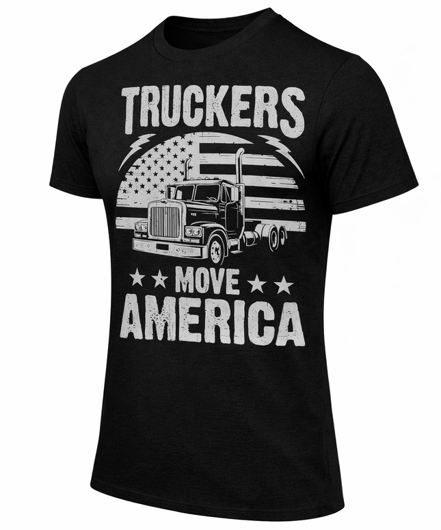 Truckers Move America T-Shirt