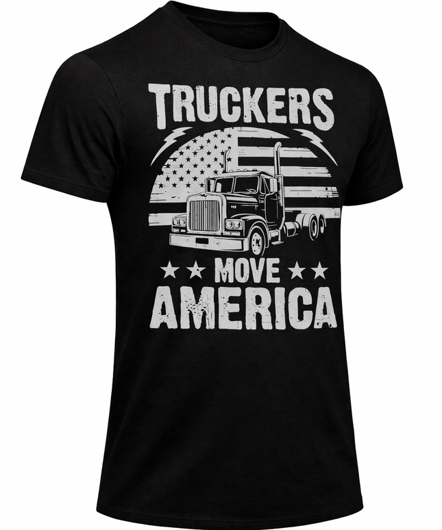 Truckers Move America T-Shirt